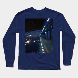 SPACE STATION. Long Sleeve T-Shirt